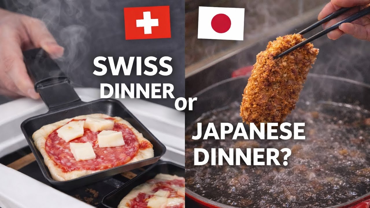 Swiss Dinner or Japanese Dinner? | International Family Life in Switzerland 