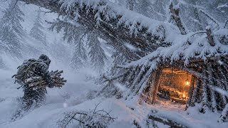 ALONE at -37°C WITHOUT a Sleeping Bag! 🥶 FIGHTING DEATH to SURVIVE