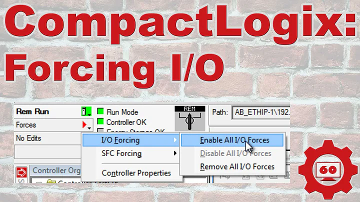 RSLogix 5000, Studio 5000, How-to force I/O