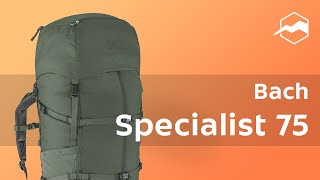 Рюкзак Bach Specialist 75. Обзор