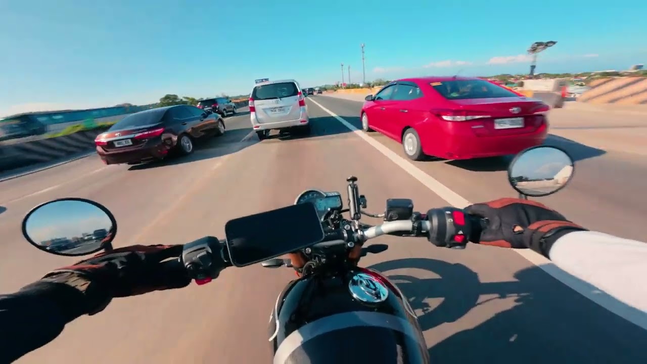 Sunday fun ride at South Luzon Express Way | | Triumph Speed 400 | Pure Sound | Silent Vlog EP.12