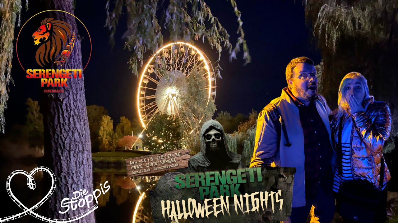 Serengeti-Park 2022 | Wir zeigen euch die Halloween Nights 👻