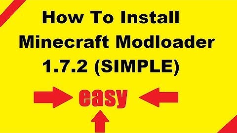 DRxFLITZ- Minecraft-How to install modloader 1.7.10 (Windows)