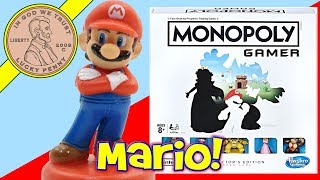 How To Play The Game Monopoly Gamer Collector's Edition Nintendo Mario Board Game! -  Hasbro Gaming