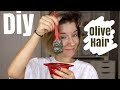 DIY OLIVE HAIR