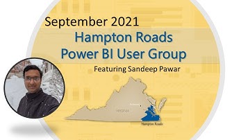 Power Up Power BI with Jupyter Notebooks - September 2021 HRPBIUG Meeting