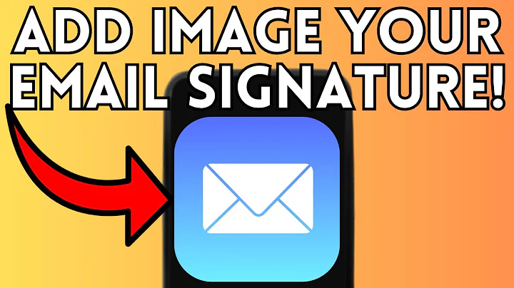 How to Add an Image to Your Email Signature in Apple Mail (Full Guide) 2025!