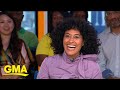 Mixing it up with Tracee Ellis Ross live on 'GMA' l GMA