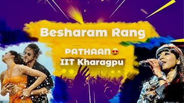 Besharam Rang😍SHILPA RAO live  IIT KGP@SpringFest. #viral #iit #pathaan #shilparao #trending