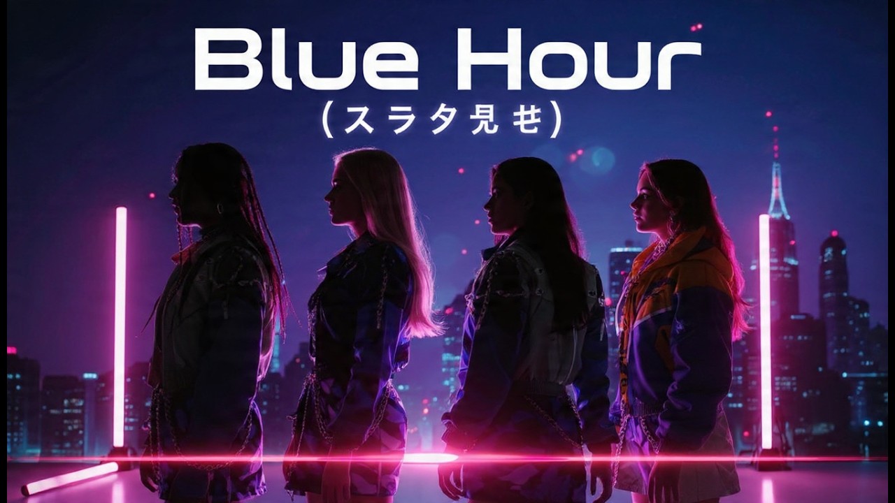 Blue Hour (푸른 시) | Dreamy K-Pop Visualizer 8K ✨