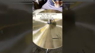 Love the clean, crisp stick articulation of these Dave Weckl designed SABIAN #HHX Legacy #hihats 😎