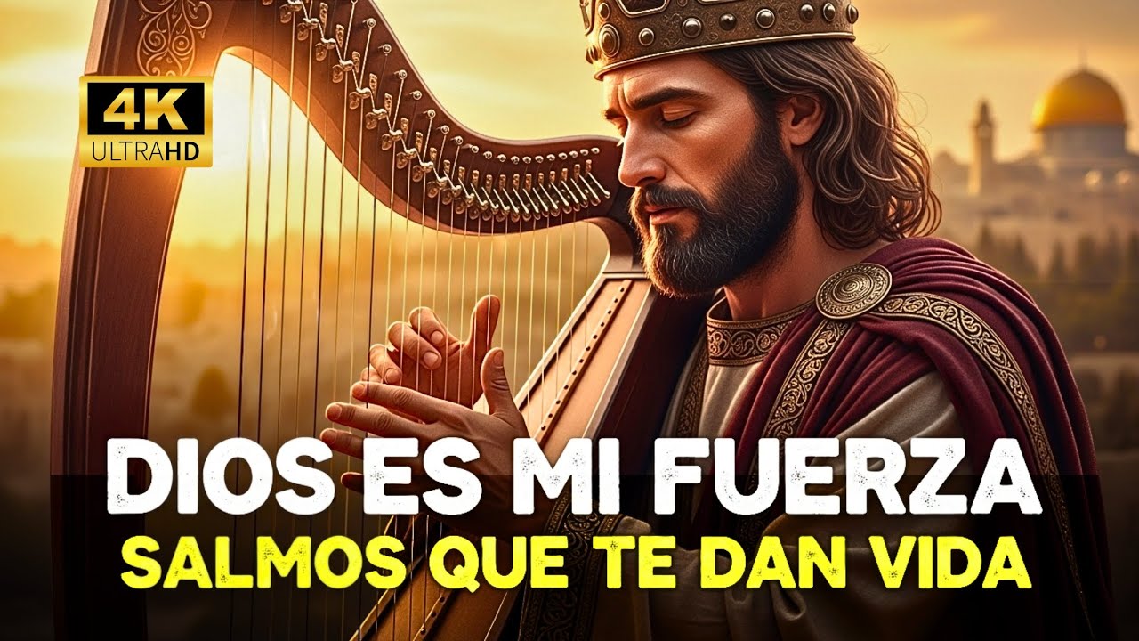 Los Salmos Que David Cantaba en Su Dificultad | Adoración con unción y Poder #salmos #músicahebrea