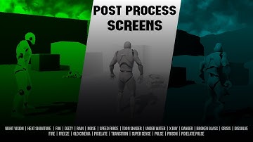 Post Process Screen Materials
