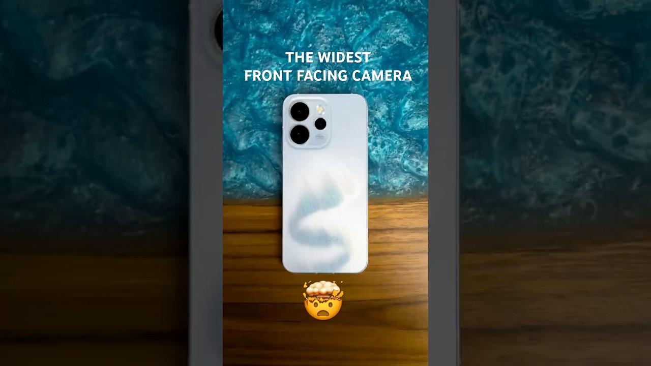 The Widest Selfie Camera On Any Phone!