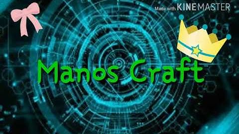 Nova intro do canal Manos Craft!