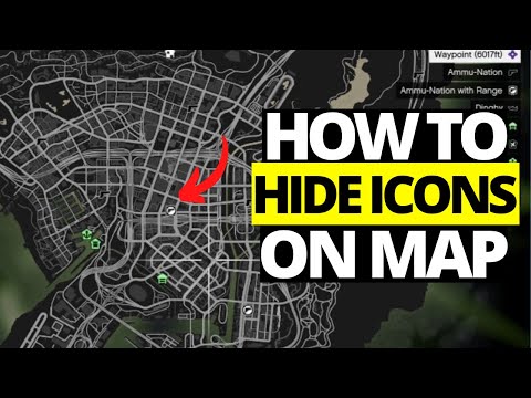 How to Hide Icons on Map in GTA 5 Online Jobs, Events, Other (Remove Blue  Markers!) 