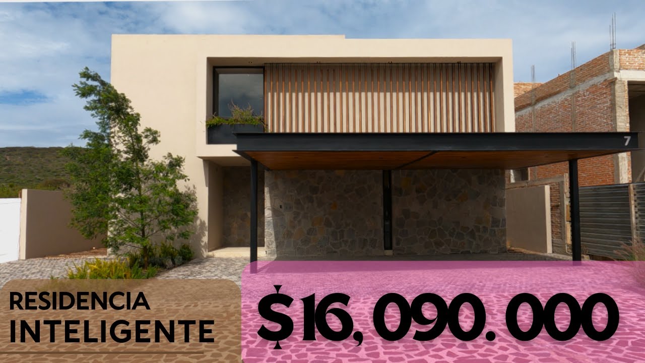 Residencia SUPER INTELIGENTE con ENORME JARDIN, JACUZZI acabados PREMIUM, QUERETARO, info 4424761972