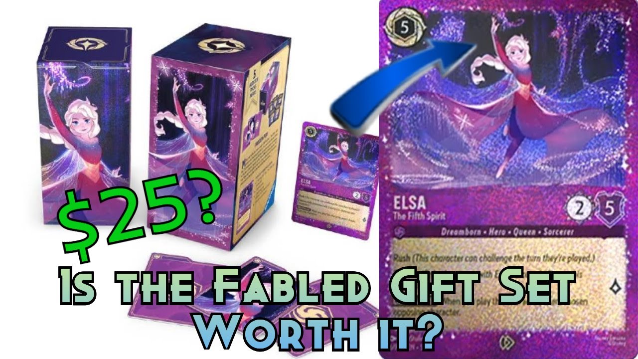 Should you buy the Elsa Gift Set? Fabled without Fabled packs?! - YouTube