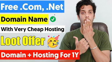 🥳Free .Com, .Net Domain With Very Chepest Hosting In 2022 | Best Web Hosting For Wordpress 2022