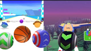 Racing Balls Master 3D vs Sky Rolling Balls Speedrun Gameplay