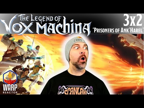 Legend of Vox Machina S3E2 'Prisoners of Ank'Harel' - 1ST TIME WATCHING! REACTION & REVIEW!