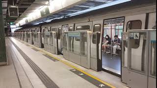 港鐵港島線列車A153/A254關門(D781)