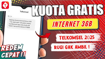 🟢 CARA DAPATKAN KUOTA GRATIS TELKOMSEL 2025! PAKET GRATIS TELKOMSEL TERBARU 2025