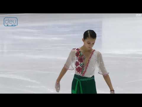 Анастасия ШАБОТОВА КП - Nebelhorn Trophy 2021. Короткая программа