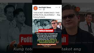POLITICAL BLACKMAIL #viralvideo