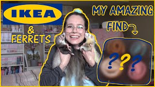 5 Things to Get Your Ferrets at IKEA (that you might not have thought about)