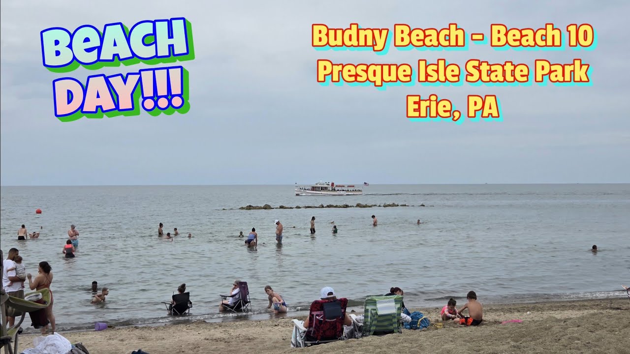 Beach Day At Beach 10 - Presque Isle State Park - Erie, PA