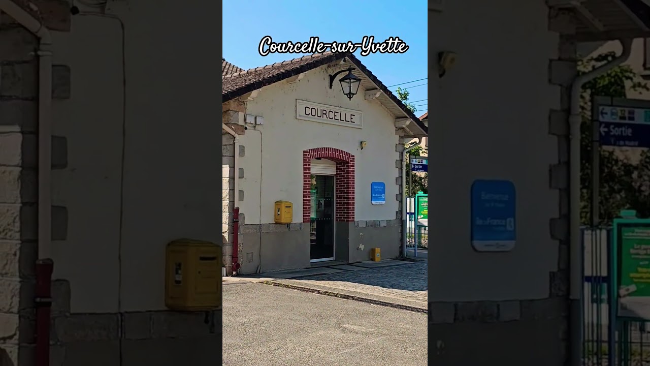 Courcelle-sur-Yvette the place so unique by the crossroad of nature and city life 