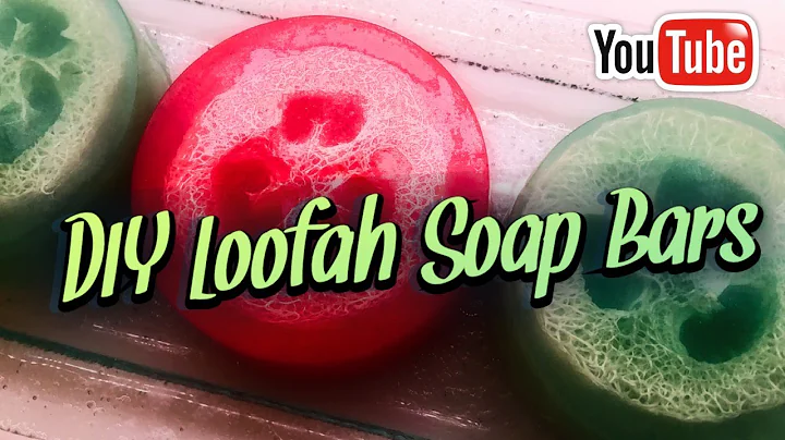 DIY LOOFAH SOAP BARS | Melt and pour ideas for beginners 🍅