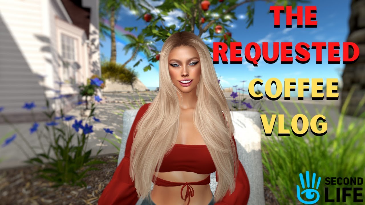 Coffee with Isa and Catch up in Second Life