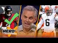 Baker Mayfield or Deshaun Watson? Colin decides between Baker & other QBs in the NFL | THE HERD
