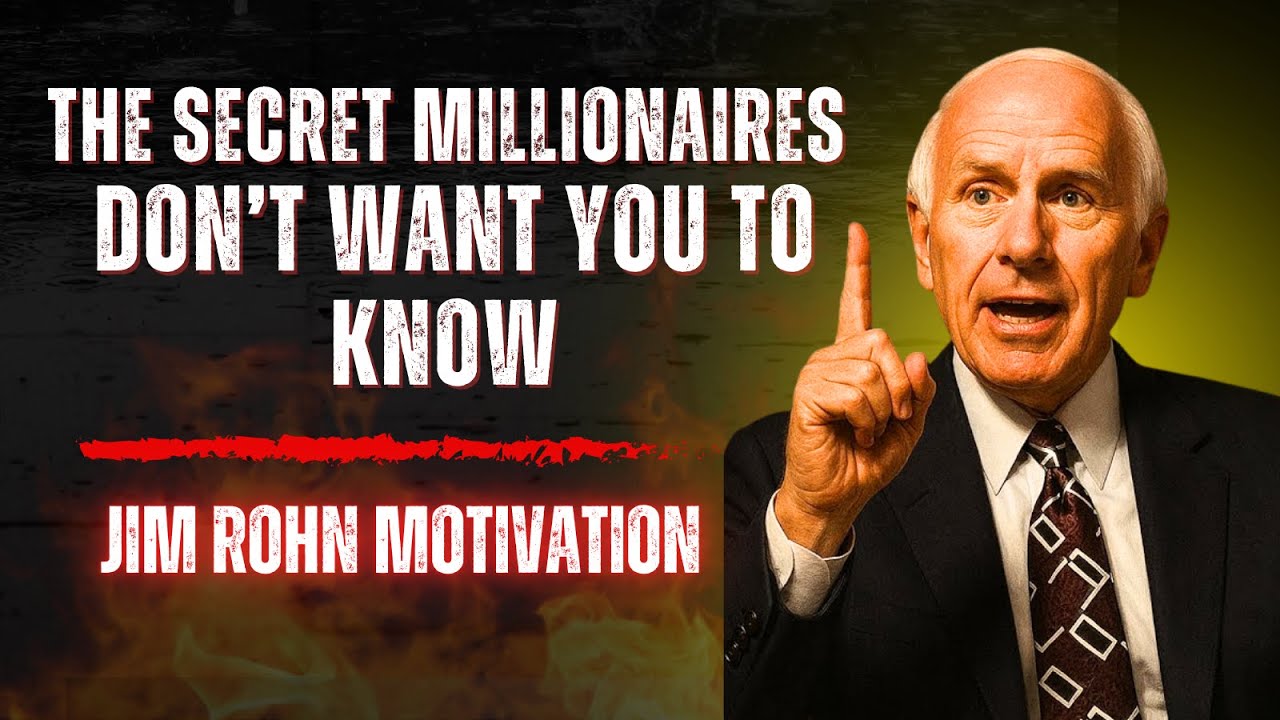 The Secret Millionaires Don't Want You to Know Jim Rohn YouTube