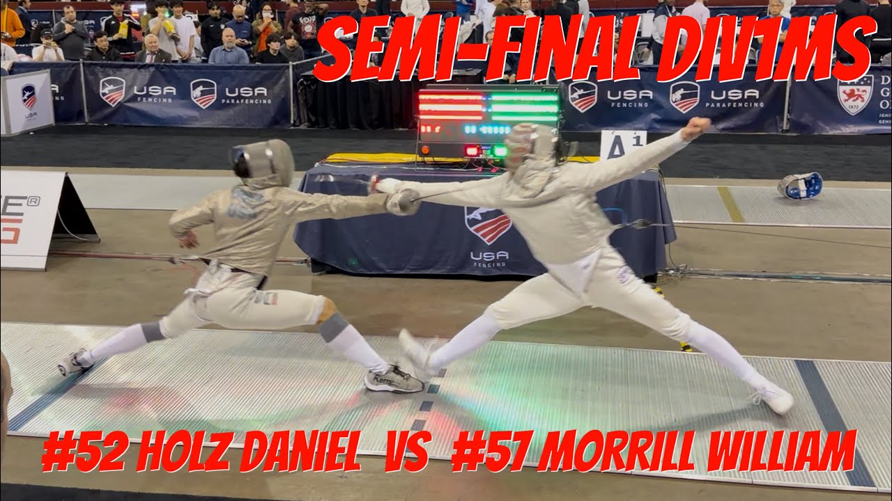 Semi-Final DIV1MS #52 HOLZ Daniel vs #57 MORRILL William - November NAC 2025