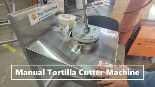Manual Tortilla Cutter Machine For Chips & Totopos Easy Triangle Cutting