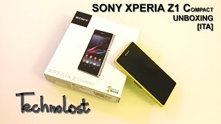 Sony Xperia Z1 Compact - Unboxing [ITA] by TechnoLost