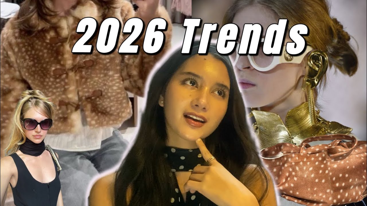 Tendencias de MODA en 2026 | Predicciones + inspiracion