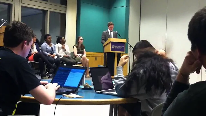 Sean Morrissey SA Vice-President Speech (part 1)