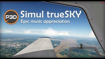 [P3D V5]Test flight Prepar3d V5 trueSKY