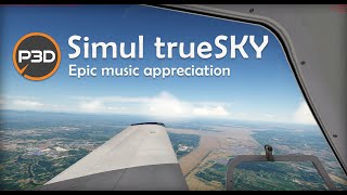 [P3D V5]Test flight Prepar3d V5 trueSKY