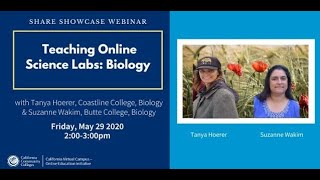 Share Showcase – Teaching Online Science Labs  Biology