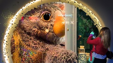 Moz the Monster - John Lewis Oxford Street Christmas Window Display | England