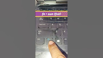 laptop keyboard light on  off #shorts #laptopkeyboard