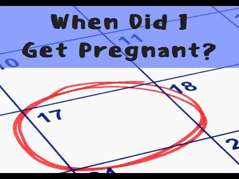 Did i calculator pregnant when get Pregnancy Conception
