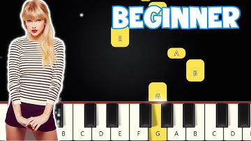 Lover - Taylor Swift | Beginner Piano Tutorial | Easy Piano