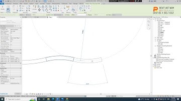 Mô hình tường kết cấu trong Revit Structure
