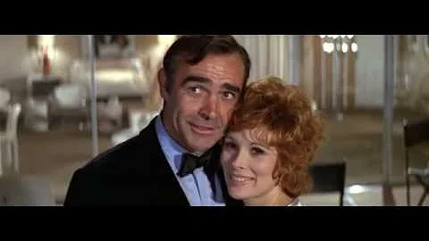 Diamonds Are Forever theme with Jill St.John scene...